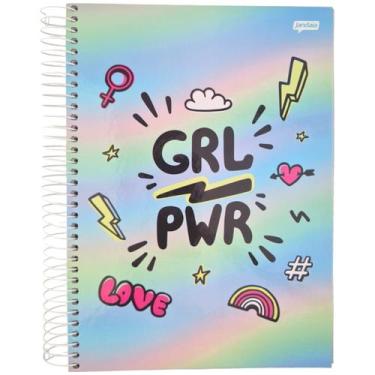 Imagem de Caderno Universitário 12x1 Le Criativa 192 Folhas Jandaia, GRL PWR