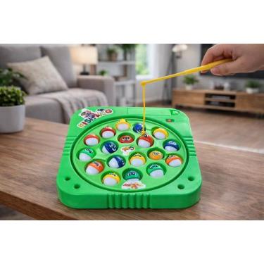 Imagem de Brinquedo Pega Peixe Infantil Sortido Jogo de Pesca Educativo Coordena