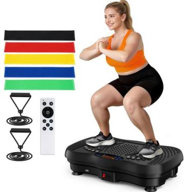Imagem de Plataforma Vibratória GLYLF 130 Níveis Treino Corporal Completo 204 kg