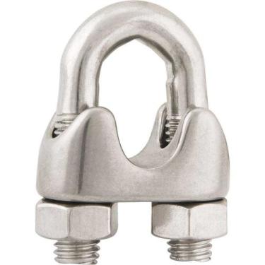 Imagem de Clips Para Cabo De Aço 5/16" - 7,94 Mm Em Aço Inox 304 - Vonder