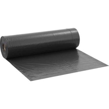Imagem de Lona Plástica Preta, 8 m x 50 m, 60 kg, Lonax