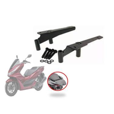 Imagem de Bagageiro Rack Suporte De Bau Bauleto Givi Sr1190br Pcx 150 Adicionar 