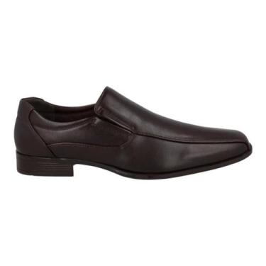 Imagem de Sapato broken rules masculino social 87141 marrom, Marrom, 42