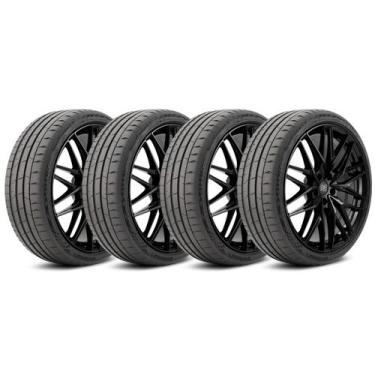 Imagem de Kit 4 Pneus 245/45R18 Continental SportContact 7 100Y Aro 18