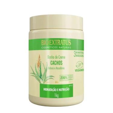 Imagem de Máscara de Hidratação Capilar Cachos Babosa Macadâmia Nutrição Creme 1