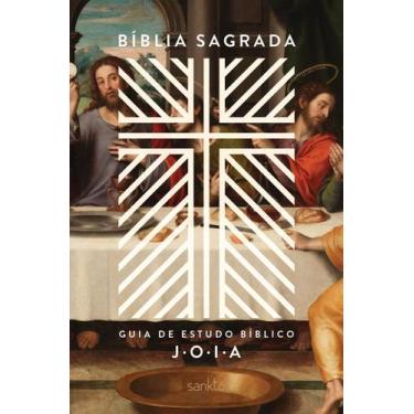 Imagem de Bíblia sagrada- Guia de estudo bíblico Joia - Sankto