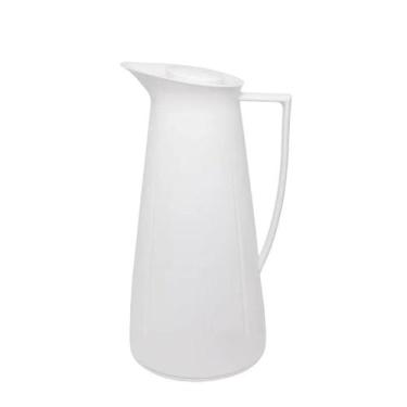 Imagem de Garrafa Térmica de Plástico Swan Branca 1L Wolff