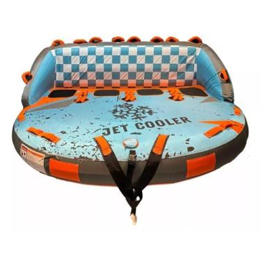 Imagem de Boia Esportiva Inflável Rebocável 4 Pessoas Jet Cooler