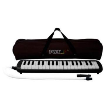Imagem de Escaleta  musical 37 teclas com case preto kq 37bk phx