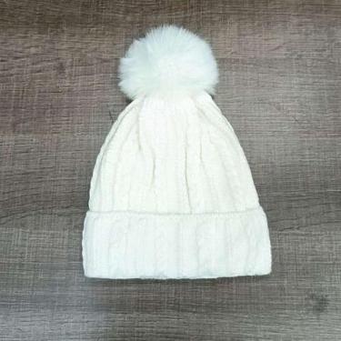 Imagem de Gorro/ Touca Infantil Com 1 Pompom Lisa Forrada Por Dentro Para o Inve