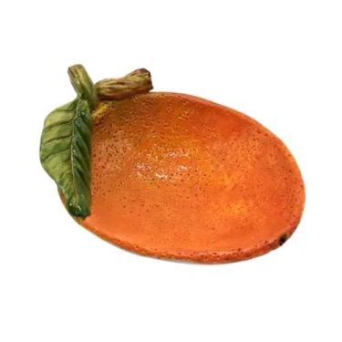 Imagem de Petisqueira de Cerâmica Zanatta Pequena Laranja 11x16x5cm - Zanatta Ca