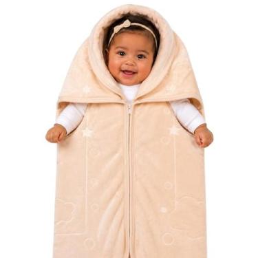 Imagem de Cobertor Infantil Baby Sac Relevo Jolitex 80x90cm Super Macio Antialér