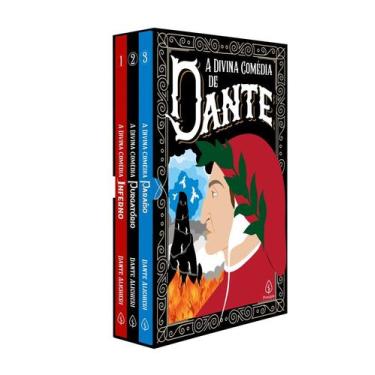 Imagem de Box 3 Livros A Divina Comédia Completa Dante Alighieri - Ciranda Cultu