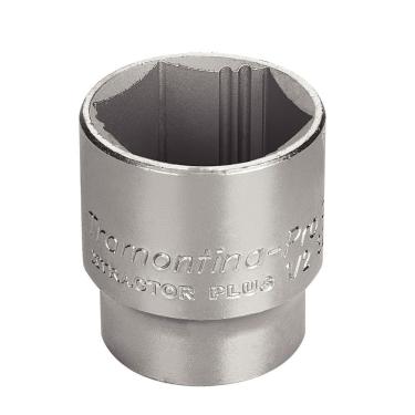 Imagem de Soquete Xtractor Plus 32MM 1-2'' Aço Cromo Vanádio Remoção de Parafusos Gastos Tramontina