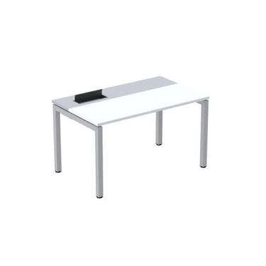Imagem de Escrivaninha Mesa Escritório Plataforma para 1 Pessoa com Caixa de Tom