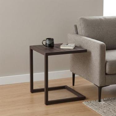 Imagem de Mesa de Centro Design Elegante para Sala Marrom Lisboa - MOVEIS 3G, MA
