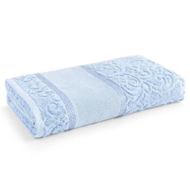 Imagem de Toalha de Rosto para Bordar Karsten Melina II -, 50x80cm, Baby Blue 30
