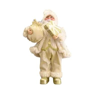 Imagem de Boneco De Pelúcia Gigante Do Papai Noel De 30cm Para Decoração De Nata