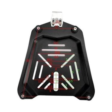 Imagem de Suporte Traseiro Para Baú De Moto Com Liberação Rápida 25-100L - NONE,