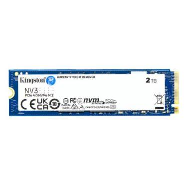 Imagem de SSD Kingston 2TB NV3 M.2 2280 NVMe M2, PCIe 4.0 x4, Leitura 6000 MBs, 