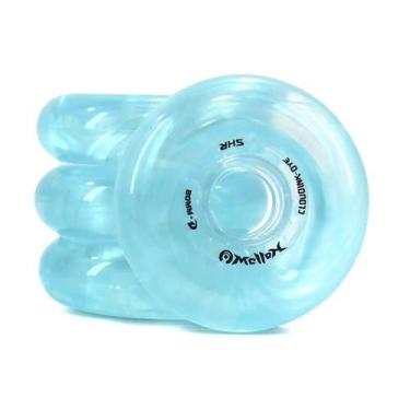 Imagem de 4 Rodas Mellon 80mm 85a Profissional Para Patins Urbano, Azul