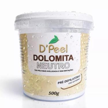 Imagem de D'peel - Dolomita em Pó Corporal para Pré Depilatório 500g - DPeel