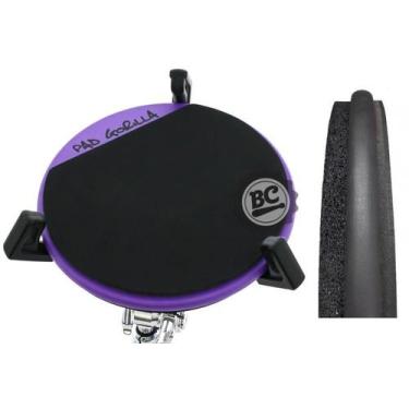 Imagem de Pad de Estudo Gorilla Soft Pad 12 Roxo PGSFR12 borrachas duas densidad
