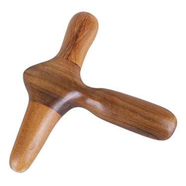 Imagem de 1 Unidade Massageador De Pés Ferramentas De Massagem De Madeira Ferramentas De Madeira De Massagem Bastão De Corporal Pés Mão Profundo Cruz Perfumada