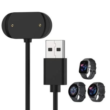 Imagem de Cabo Carregador USB Mangnético p/Amazfit GTS 3 GTS3 GTR 3 Pro GTR 3 / GTR 3 PRO/GTS 4 / t-rex 2 (a2169)