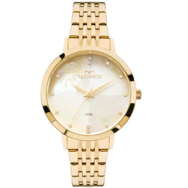 Imagem de Relógio Feminino Technos Trend 2036MJG/4B 36mm Aço Dourado