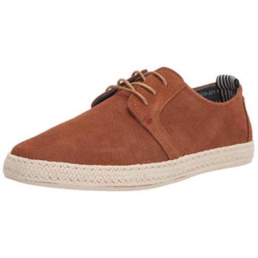 Imagem de STACY ADAMS Nicolo Espadrille Oxford masculino com cadarço, Conhaque, 38