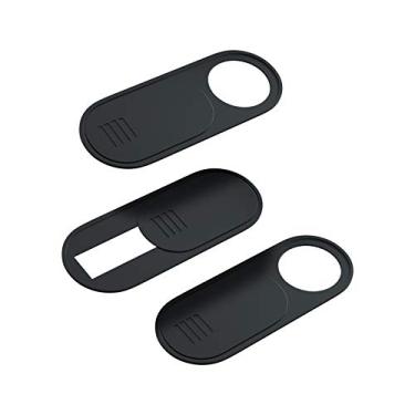 Imagem de Capa deslizante para câmera, capa ultrafina de 0,028 polegadas, capa de câmera de computador para MacBook, iMac, laptop, PC, iPad, iPhone, smartphone protege a segurança da privacidade visual (pacote