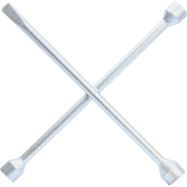 Imagem de Chave de Roda Cruz 17 X 19 X 21 Mm com Espátula Prata