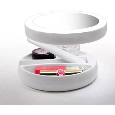 Imagem de Espelho Luz Led Efeito Ring Light Maquiagem Portátil