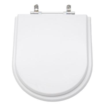 Imagem de Assento Sanitário Poliéster Link Branco Para Louça Deca