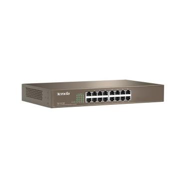 Imagem de Switch 16 Portas Tef1016D Ethernet 10/100Mbps para Rack Tenda