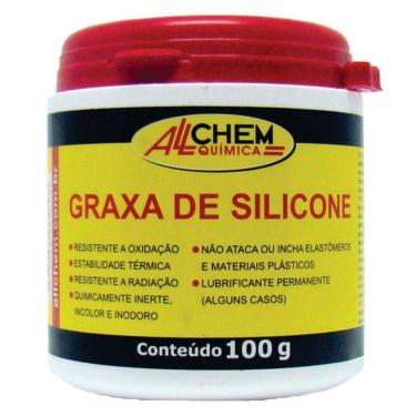 Imagem de Graxa Silicone Resistente Estabilidade 100G Allchem Premium
