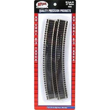 Imagem de Atlas 535 HO Code 83 22 seção curva de raio 6 peças