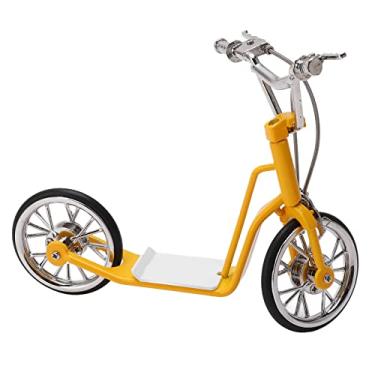 Imagem de Ornamento de bicicleta, modelo de bicicleta DIY decorativo bonito design de simulação de aparência para mesas para estantes para carros