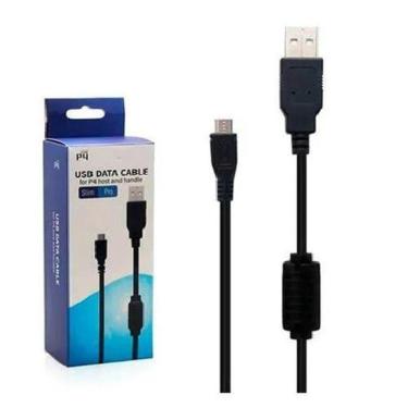 Imagem de Cabo Carregador Controle Ps4 Xbox One Com Filtro Usb V8 2M