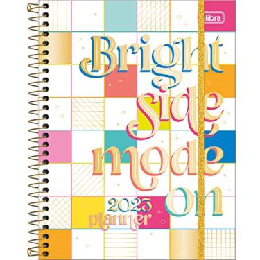 Imagem de Planner Espiral 17,7 x 24 cm Be Nice 90 G 2023 - Bright Side Mode On - Tilibra