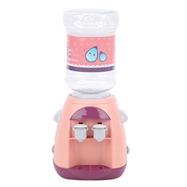 Imagem de dispensador de ¨¢gua de bebida de desenho animado de pl¨¢stico,Brinquedo dispensador de ¨¢gua, brinquedo de cozinha engra?ado, dispensador de ¨¢gua de jogo emocionante para crian?as em casa(Pink), M