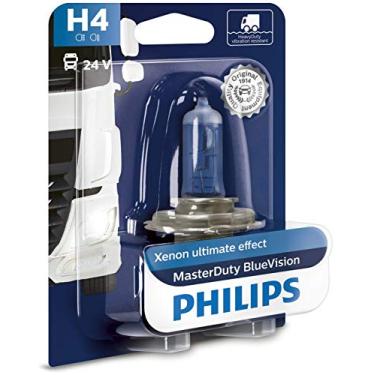 Imagem de Philips, H4 MasterDuty BlueVision, lâmpada de farol, 24 V