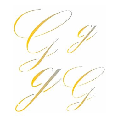 Imagem de Stencil de Acetato para Pintura OPA 14 x 14 cm – 1802 – Manuscrito G