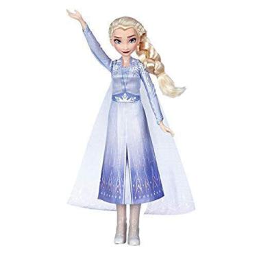 Boneca de Luxo - 37 Cm - Disney - Frozen 2 - Elsa - Mimo