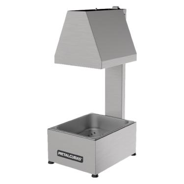 Imagem de Conservador de Frituras Elétrico 1 Cuba Inox Metalcubas MCF 01CP-220v