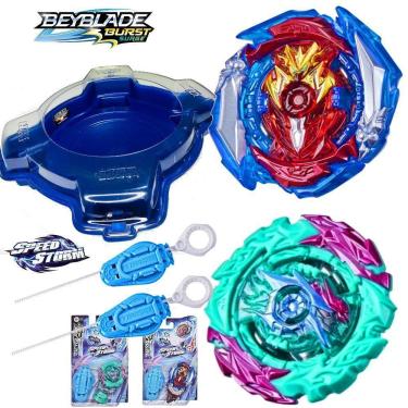 Imagem de Beyblade Infinite Achilles A6 Vs Wolrd Evo Helios - Hasbro