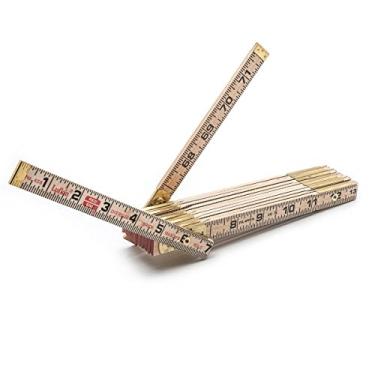 Imagem de Régua de madeira Crescent Lufkin, tijolo grande, alvenaria, preto - 656LN