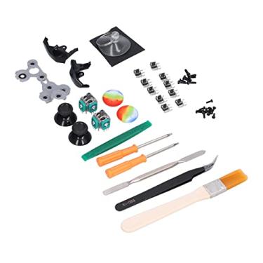 Imagem de Kit de controle de jogo de reposição, kit de peças de reposição de controle suficiente estável durável para Xbox One