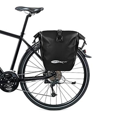 Imagem de Tingpai 15L / 25L Bolsa pa ciclismo Bolsa de bagagem à prova d'água pa bicicleta t sei Bolsa do banco t seiro pa bicicleta Pacote de bolsa pa viagem Bolsa de m mento pa turismo